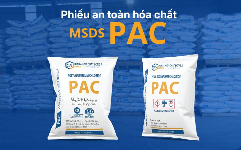 Hiểu đúng về PAC qua phiếu an toàn hóa chất (MSDS)
